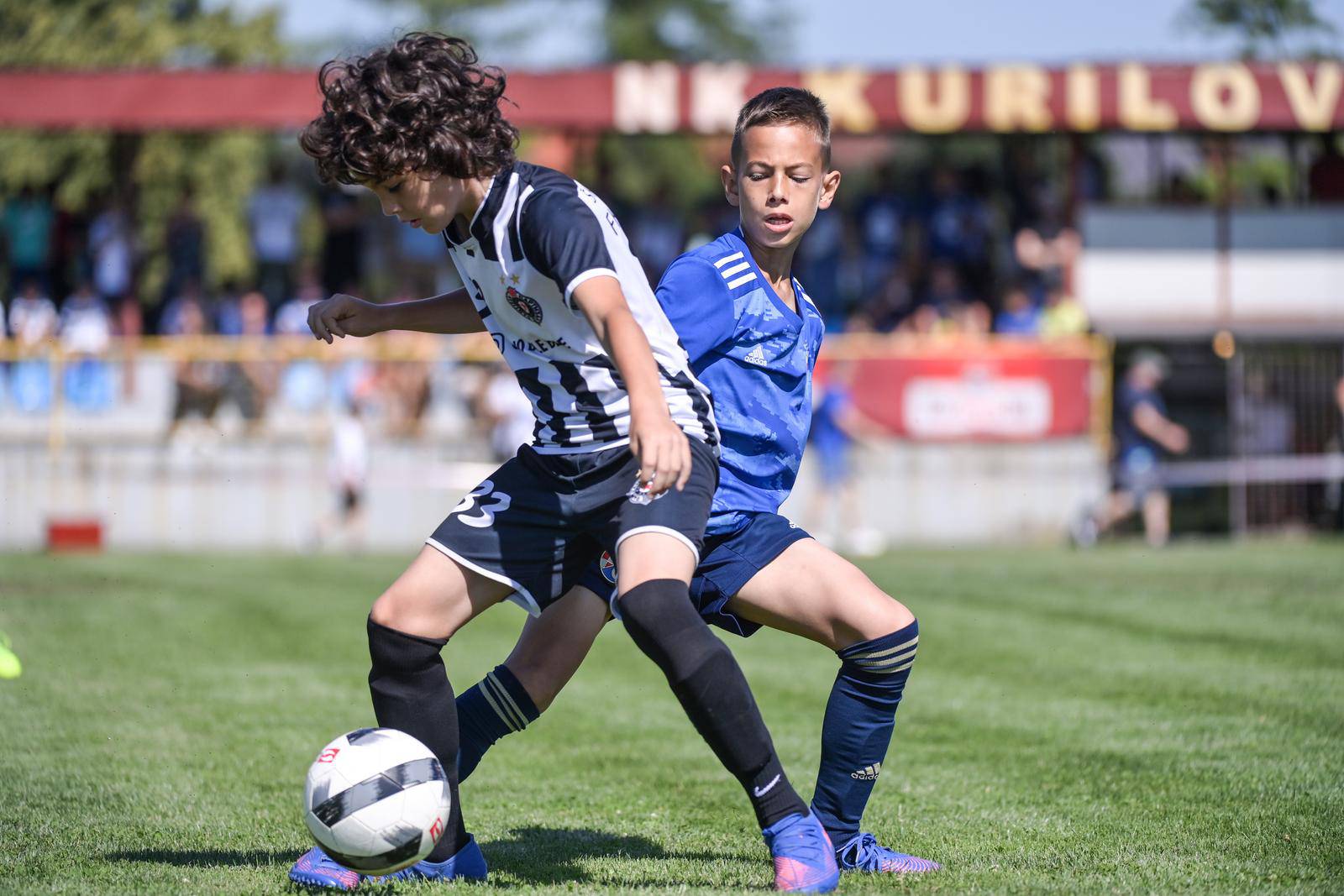 Velika Gorica: Utakmica Dinamo - Partizan na dječjem nogometnom turniru Alpas Cup