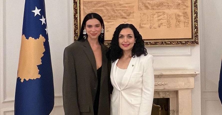 Pjevačici Dua Lipi dodijelili su počasnu titulu ambasadorice Kosova: 'Čast mi je i privilegija'