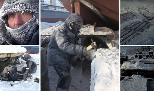 VIDEO Je li ovo najteži posao na svijetu? Pogledajte s čime se bore radnici u Sibiru, vani -40°C