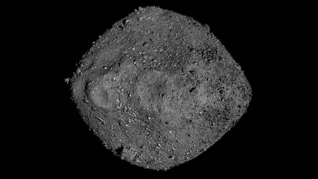 Mosaic of Asteroid Bennu from NASAs OSIRIS-REx Spacecraft