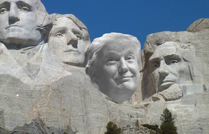 Donald Trump: Moje lice na Mount Rushmoreu? Zašto ne? Pa zvuči kao dobra ideja...