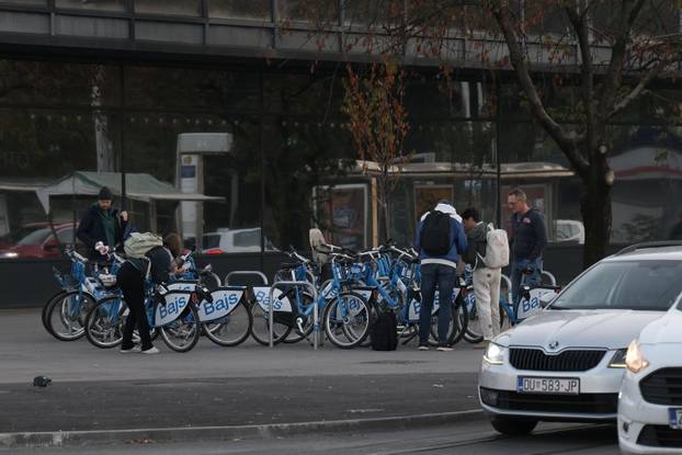 Zagreb: Trešnjevka za vrijeme štrajka ZET-a