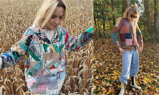 Mikro trend: Jakna ili vesta od retro materijala patchworka