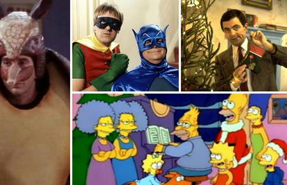 Del Boy kao Batman, Al Bundy postao Djedica, a Ross pasanac