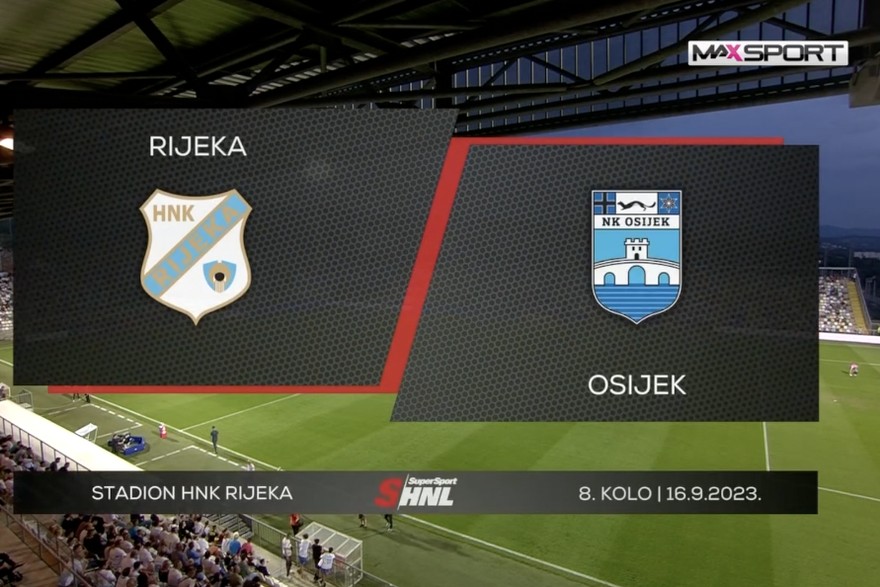 Rijeka - Osijek 2-1 (sažetak)