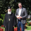 Vučić posjetio patrijarha Irineja u bolnici prije nego što je umro: 'Čast mi je bila poznavati ga'