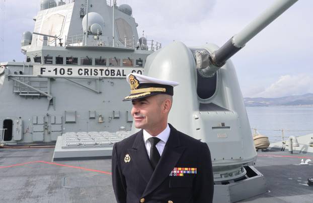 Split: Ekskluzivni obilazak fregate F-105 Cristóbal Colón, jednog od tehnološki najnaprednijih brodova španjolske ratne mornarice