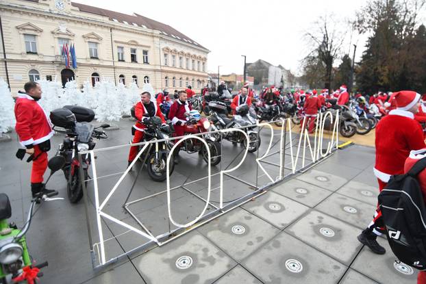 Moto Mrazovi okupirali ulice Koprivnice 