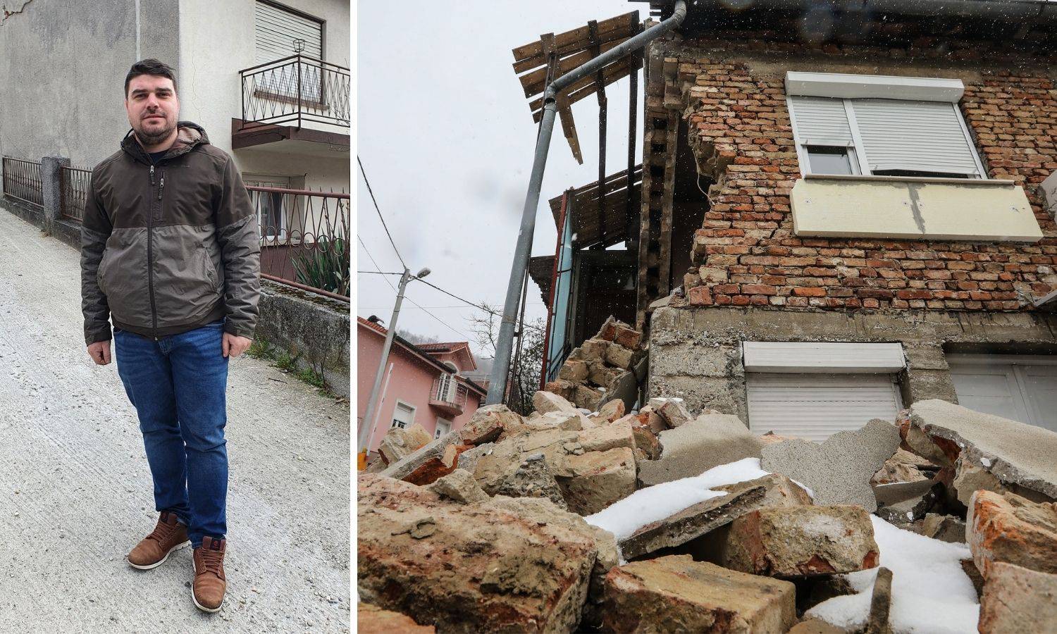 Na zagrebačkom Markuševcu kuće još izgledaju kao da je rat