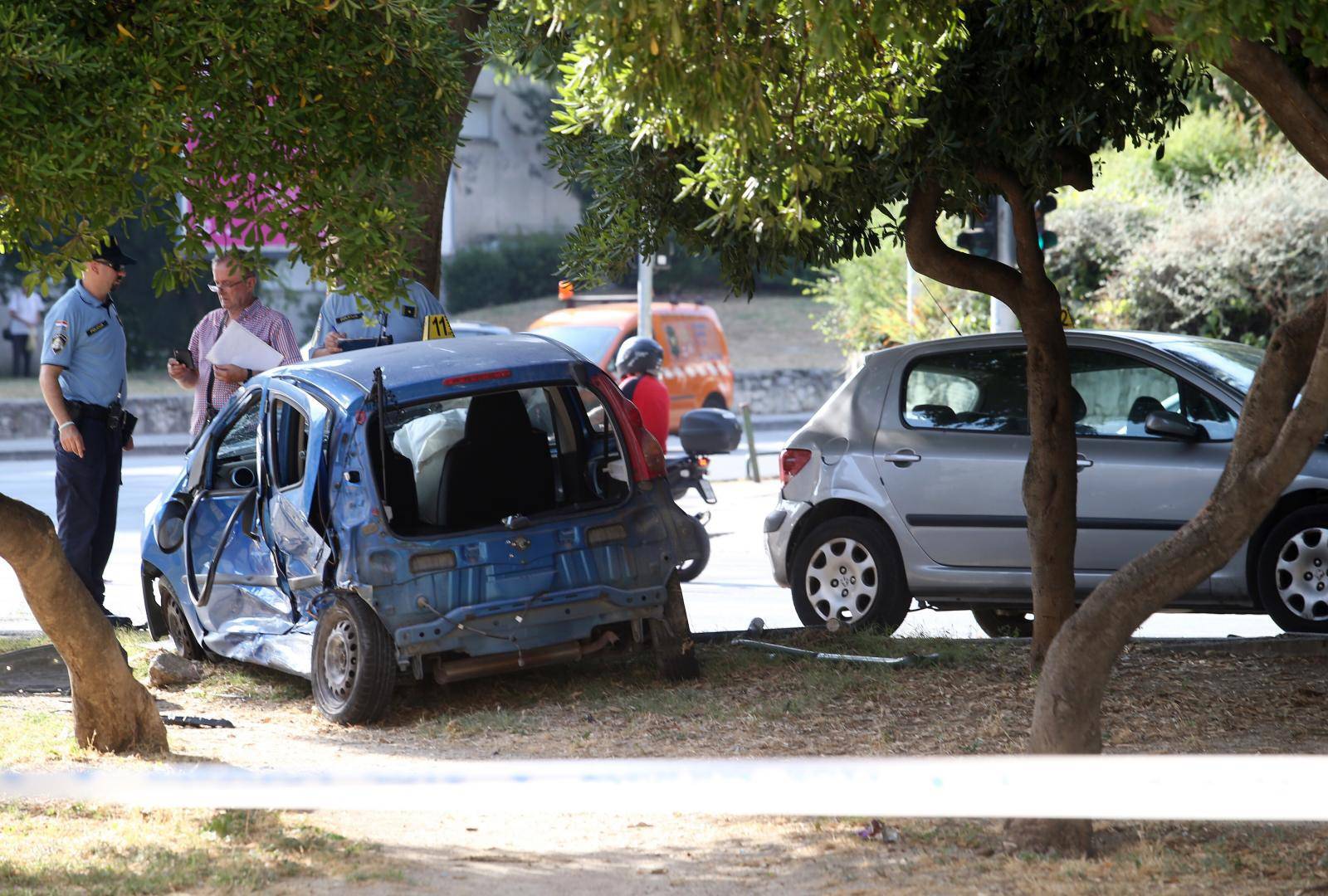 Split: Sudarila se Äetiri automobila, smrtno stradala pjeÅ¡akinja