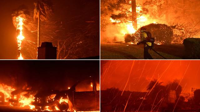 Požar kod Los Angelesa: Dvoje mrtvih, 100.000 bježi od vatre