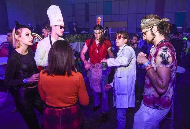 Zagreb: Mrtvaci, demoni i vještice na Halloween partyju Dia de los muertos 