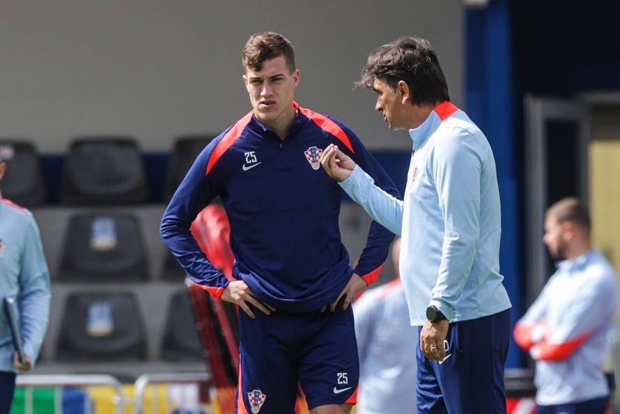 Neuruppin: Trening hrvatske nogometne reprezentacije uoči utakmice s Italijom