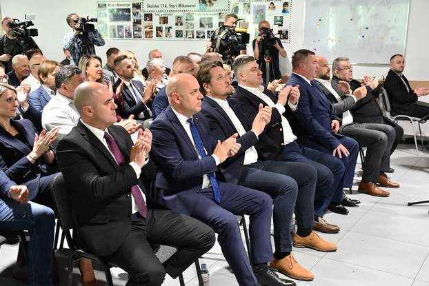 Predsjednik RH Zoran Milanović na obilježavanju Dana Općine Stari Mikanovci