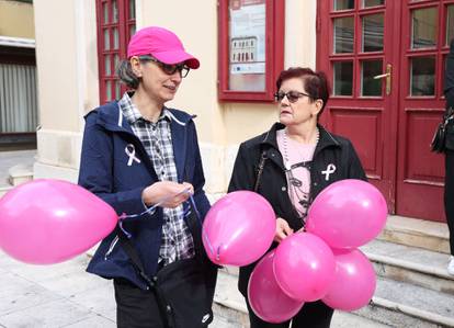 FOTO Dan ružičaste vrpce obilježen u Splitu i Šibeniku