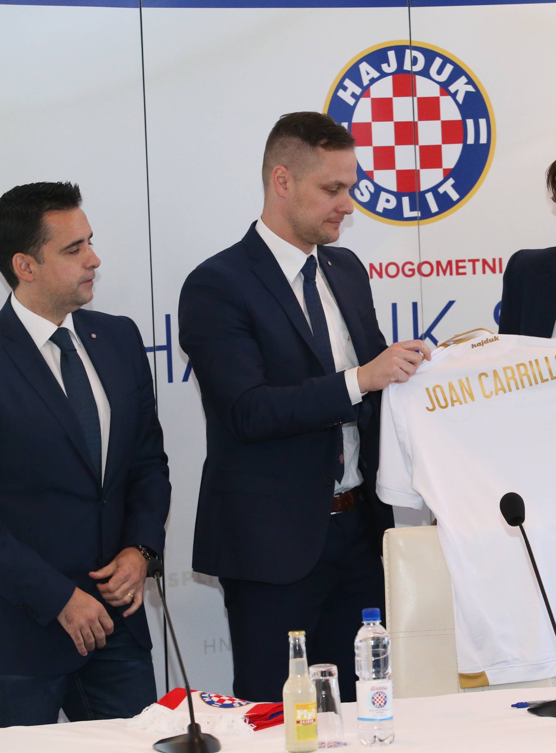 Carrillo preuzeo Hajduk: Došao sam u najbolji klub u Hrvatskoj