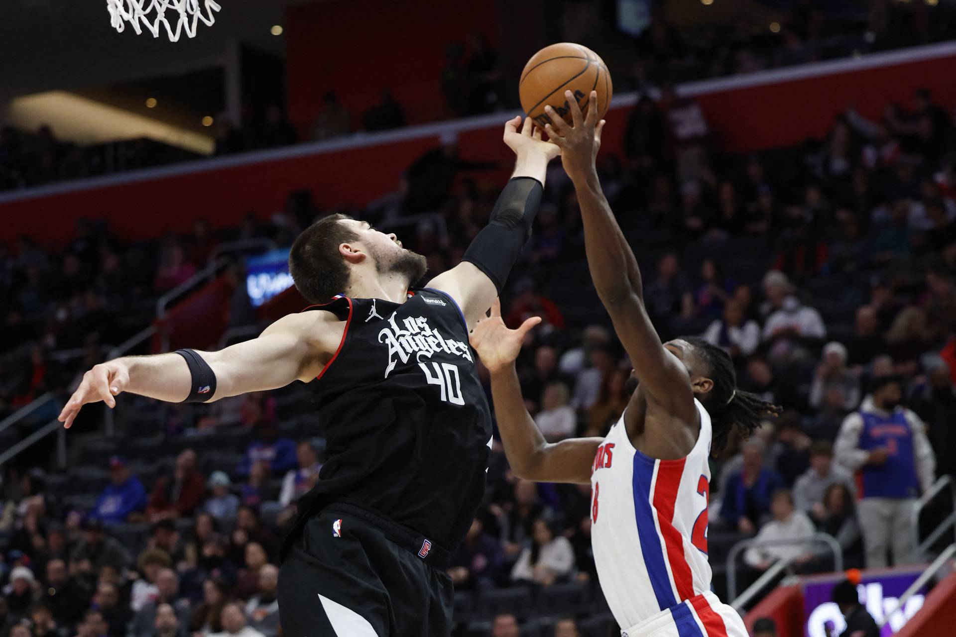 NBA: Los Angeles Clippers at Detroit Pistons