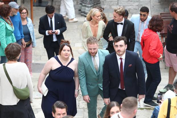 ARHIVA - 2024. Dubrovnik: Vjenčanje Nicole Artukovich i Liama Stewarta u crkvi sv.Ignacija