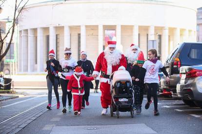 Ulicama Zagreba: Humanitarna i kostimirana utrka Advent Run