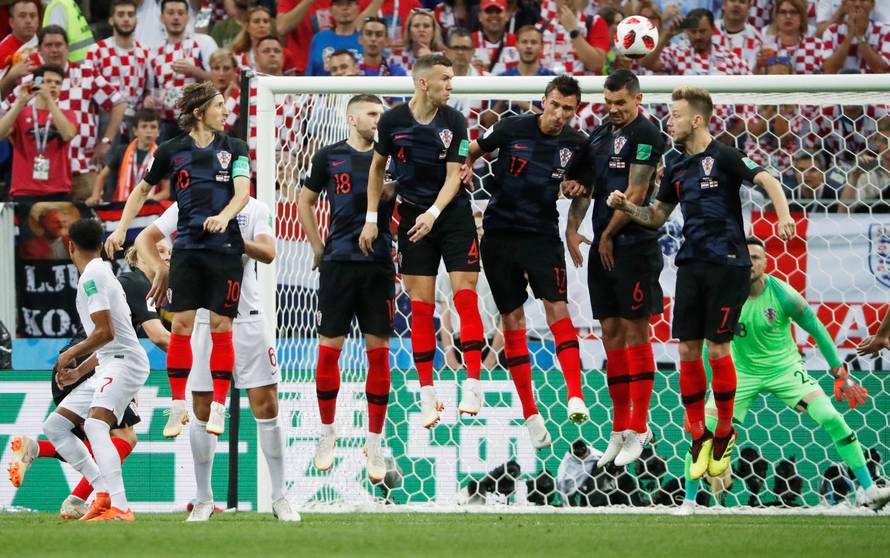 World Cup - Semi Final -  Croatia v England