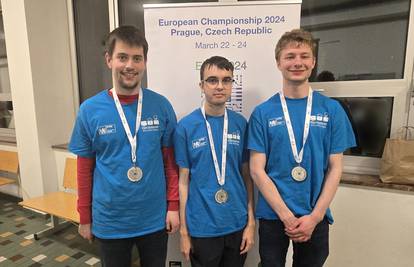 Hrvatski studenti u vrhu su informatičke Europe: Osvojili srebro na velikom natjecanju