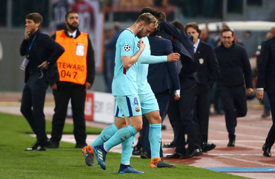 Champions League Quarter Final Second Leg - AS Roma vs FC Barcelona