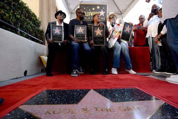 Kool and The Gang Honored with a Star on the Hollywood Walk of Fame