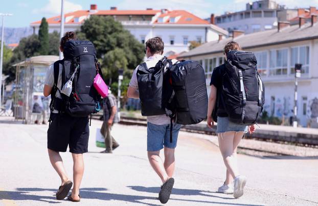 Split: Vlak iz Bratislave stigao je pun turista koji idu na Ultru 