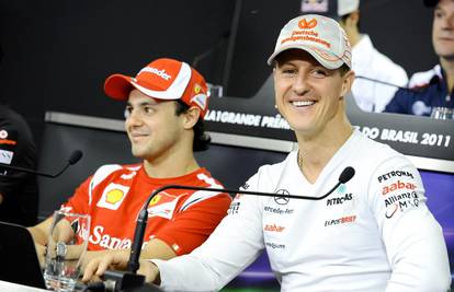 Massa: Znam kako je Schumi, nadam se da se vraća na stazu