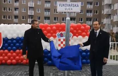 Bratislava dobila Vukovarsku ulicu: Otkrili ploču s imenom
