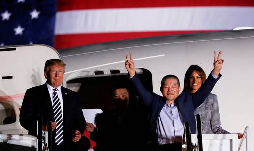 Trump do&ccaron;ekao Amerikance oslobo&dstrok;ene iz Sjeverne Koreje