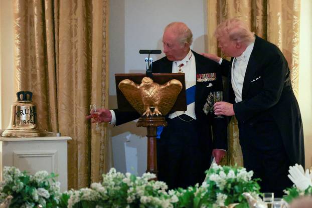 Britain's King Charles and Queen Camilla in the United States for state visit