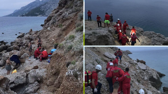 Stranac se poskliznuo i pao niz strmu liticu: Spasila ga HGSS