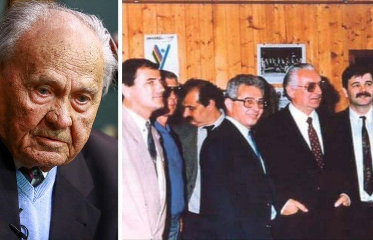 Josip Manolić: To što su me izrezali s povijesne fotografije HDZ-a je kriminal na svoj način