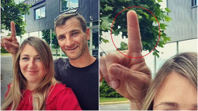 Adam i Gordana se 'zaigrali' u Photoshopu? Prst zbunio fanove