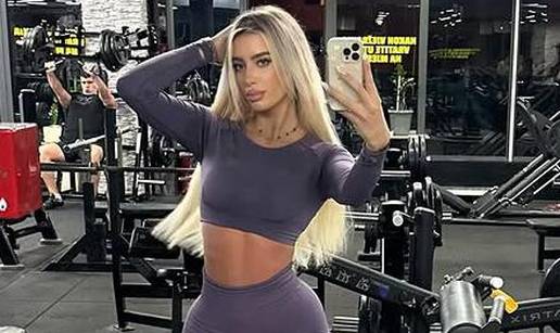 FOTO Kakve fotke! Pogledajte zavidnu liniju Lare - naše domaće fitness influencerice
