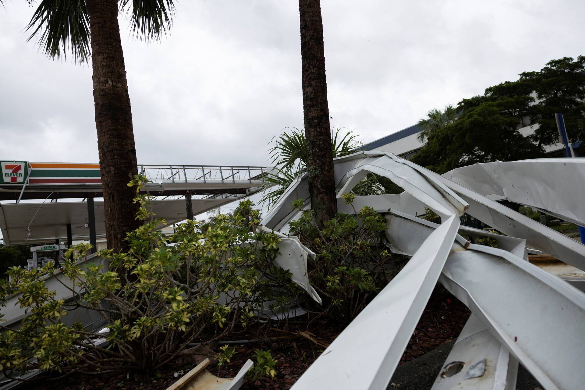 Hurricane Milton approaches Fort Myers, Florida