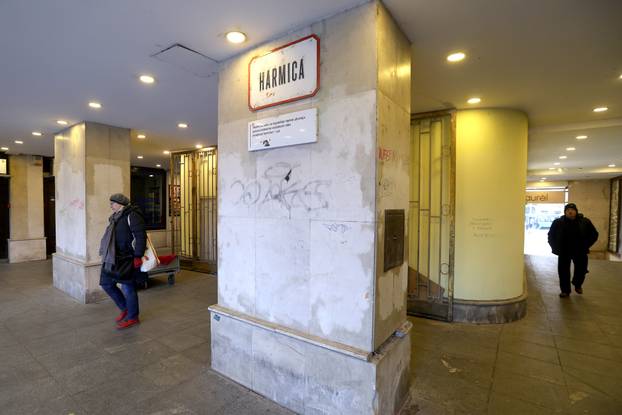 Zagreb: Prolaz Harmica ponovno na udaru grafitera