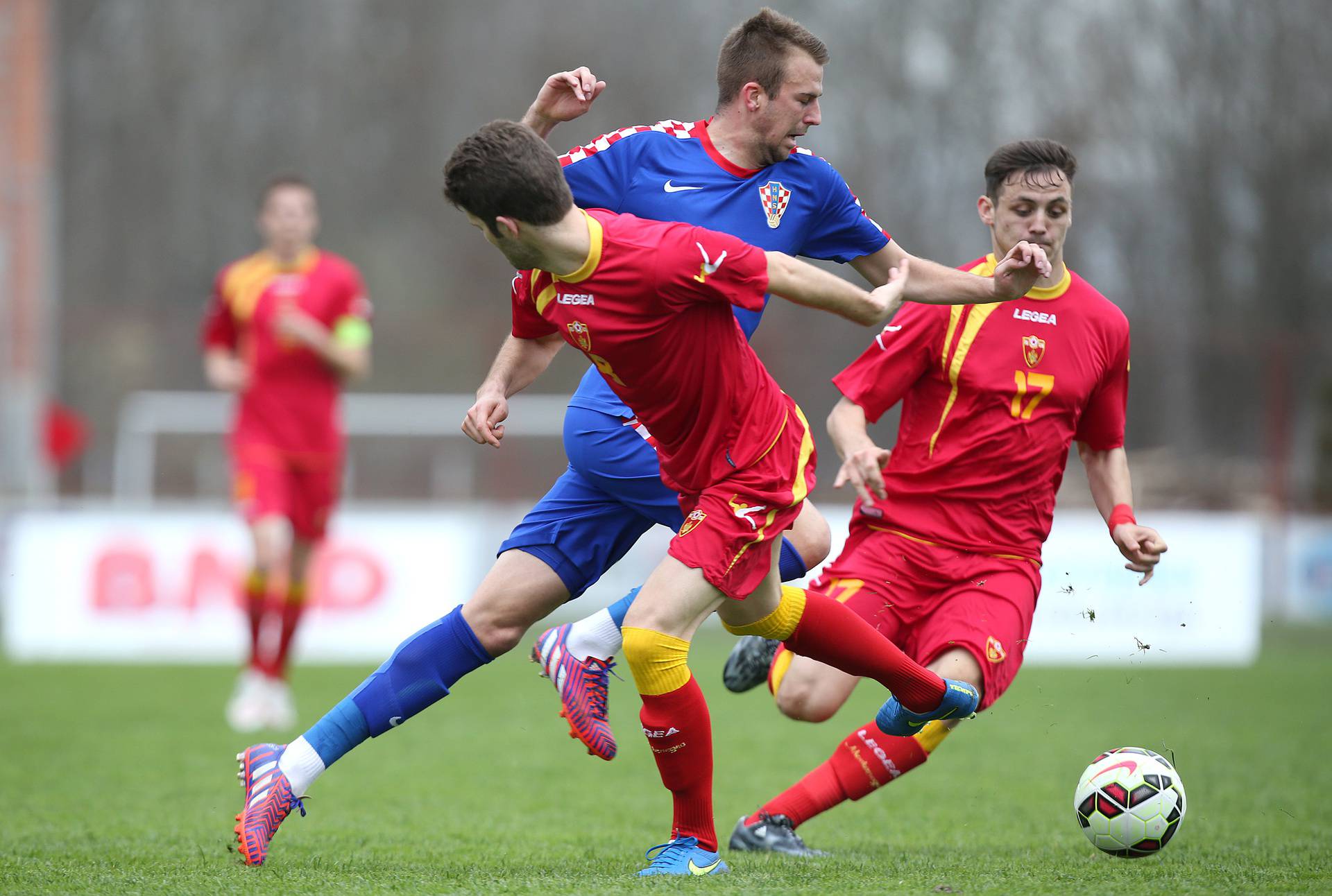 Zagreb: Prijateljska nogometna utakmica U-21, Hrvatska - Crna Gora