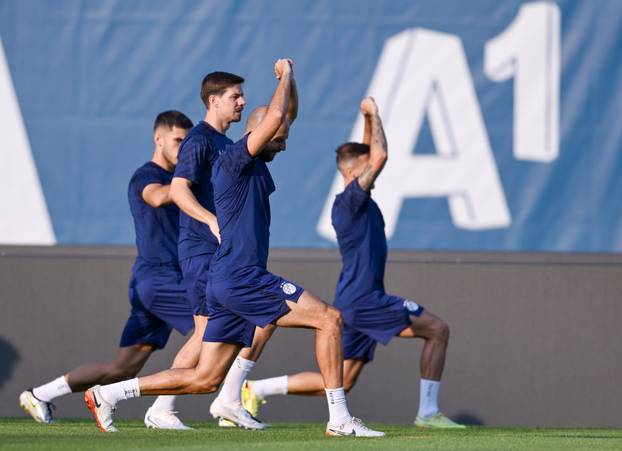 Zagreb: Trening igrača Dinama 