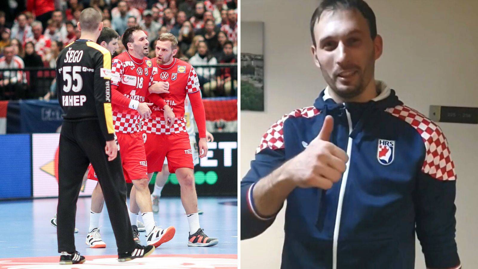 Karačić: Ne brinite, igrat ću polufinale i s jednom nogom!