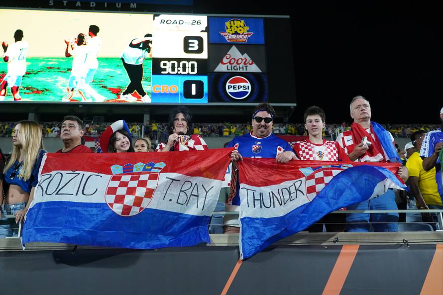 Orlando: Prijateljska utakmica između Hrvatske i Brazila