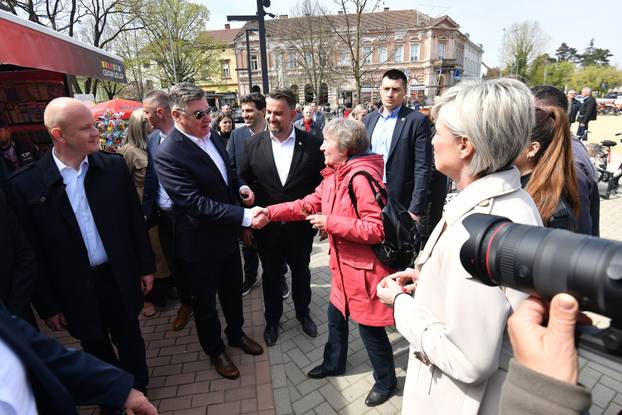 Predsjednik Milanović na manifestacijama u Koprivnici