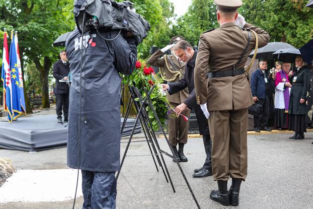 Zagreb: Komemoracija za žrtve Bleiburške tragedije na groblju Mirogoj