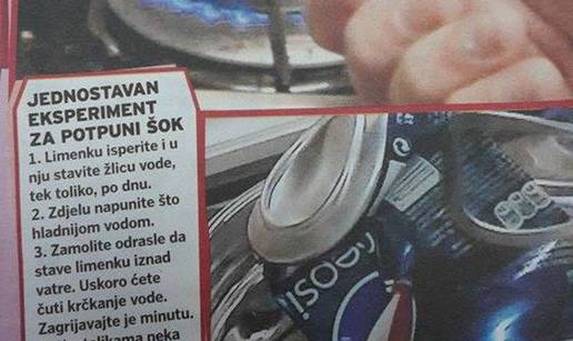 Jednostavni eksperiment za potpuni šok