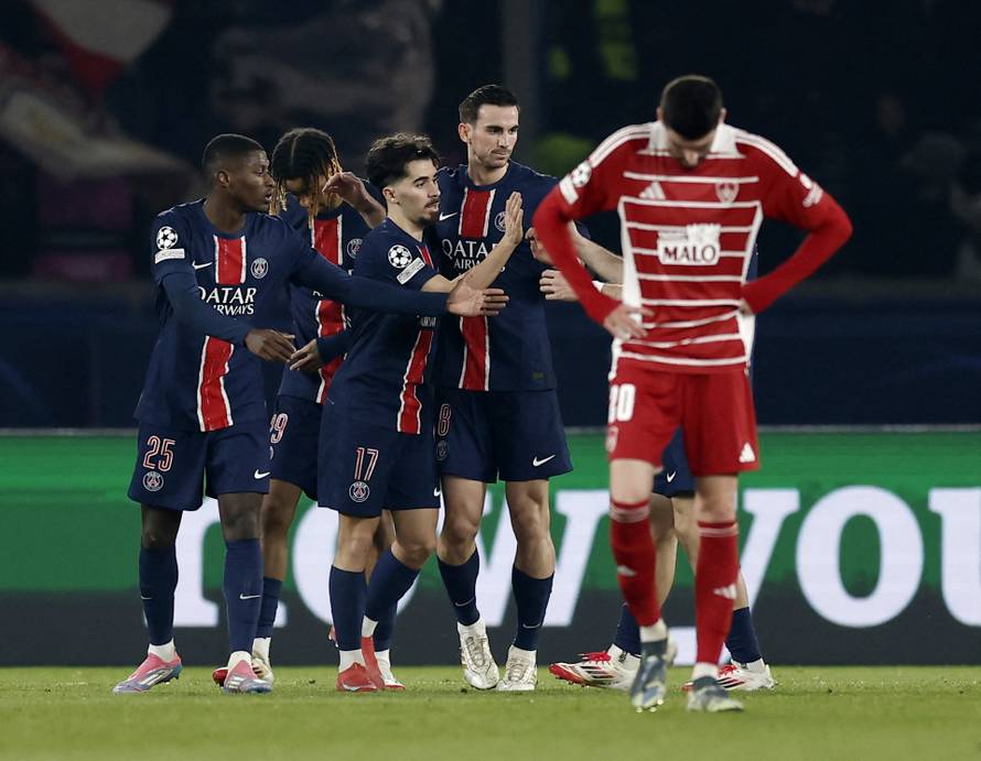 Champions League - Knockout Phase Playoff - Second Leg - Paris St Germain v Brest