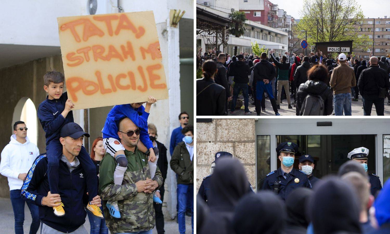Stotine na prosvjedu u Mostaru protiv policijske brutalnosti