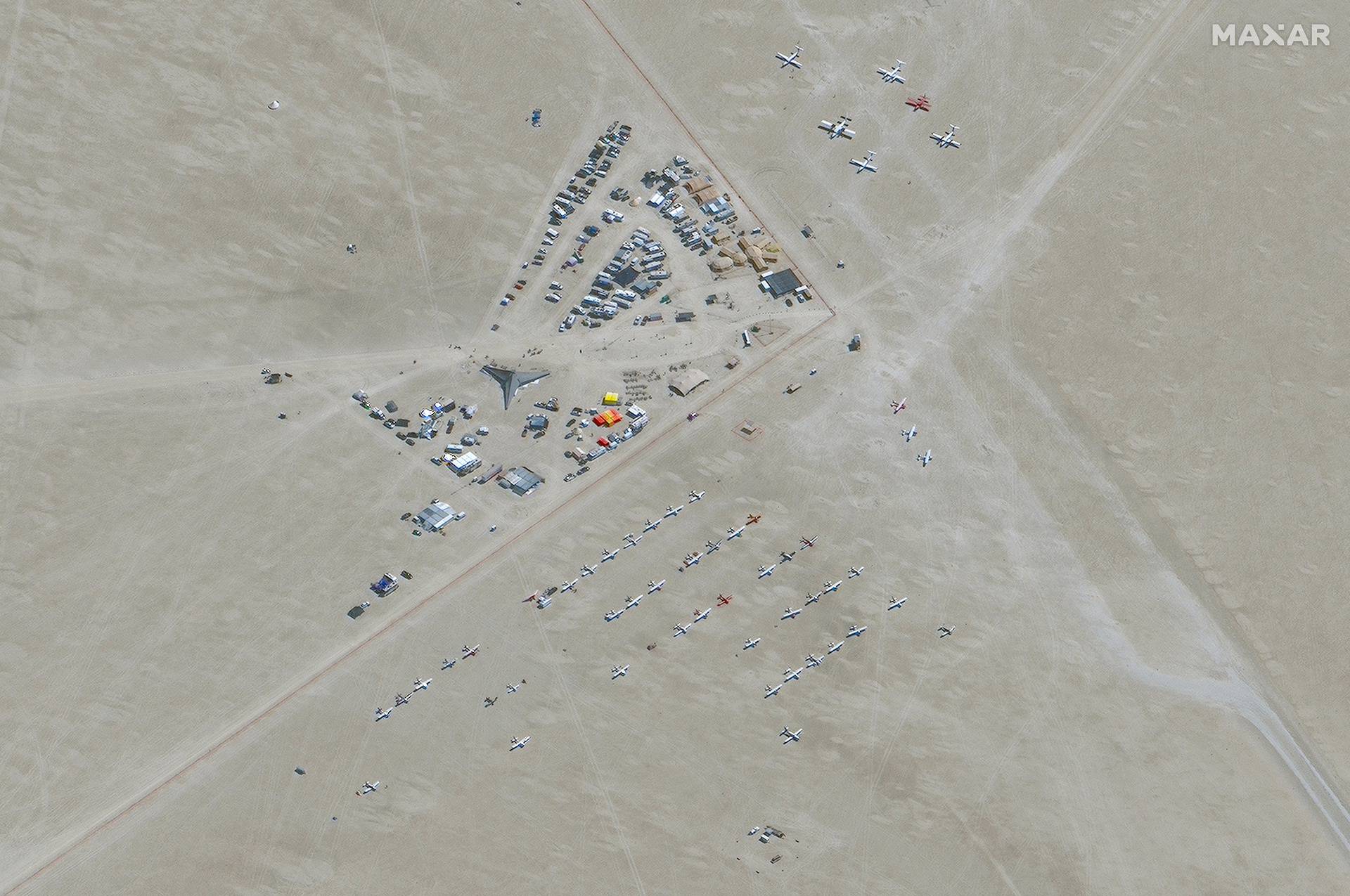 2023 Burning Man festival in Nevada