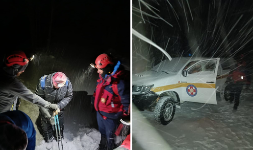 Planinar na Kamešnici izgubio orijentaciju! HGSS-ovci ga tražili po mećavi, hladnoći i jakoj buri