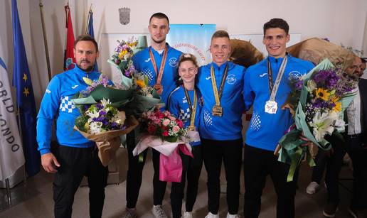 Svjetski prvak: S medaljom sam spavao, ali nema slavlja, već u srijedu putujemo na natjecanje